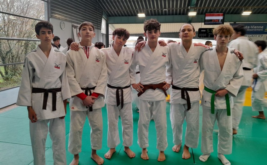 Open regionnal ceintures noires et couleurs limoges 6 décmbre 2025