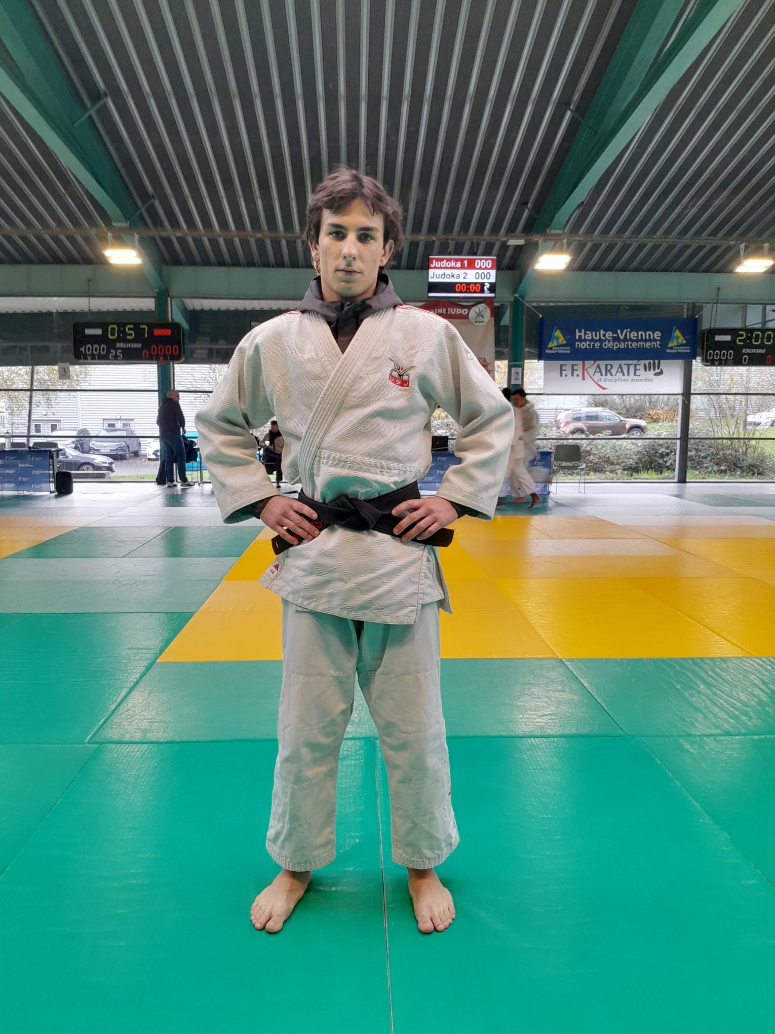 Open regionnal ceintures noires et couleurs  limoges 6 décmbre 2025