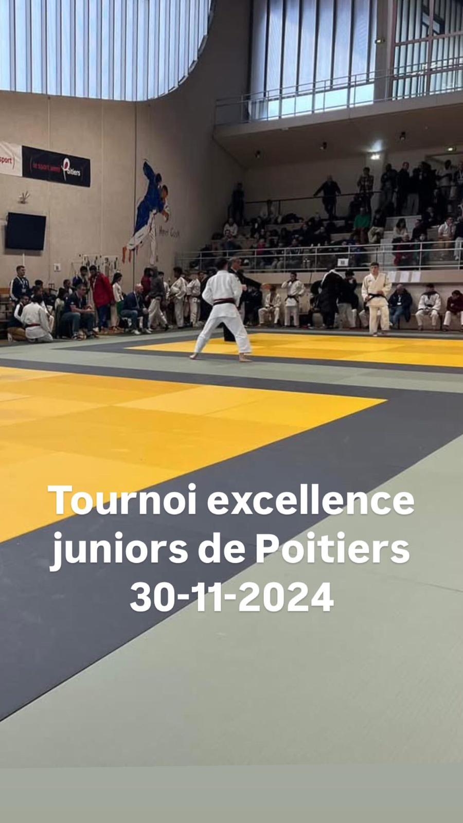 Tournoi excellence juniors Poitiers du 30 novembre 2024